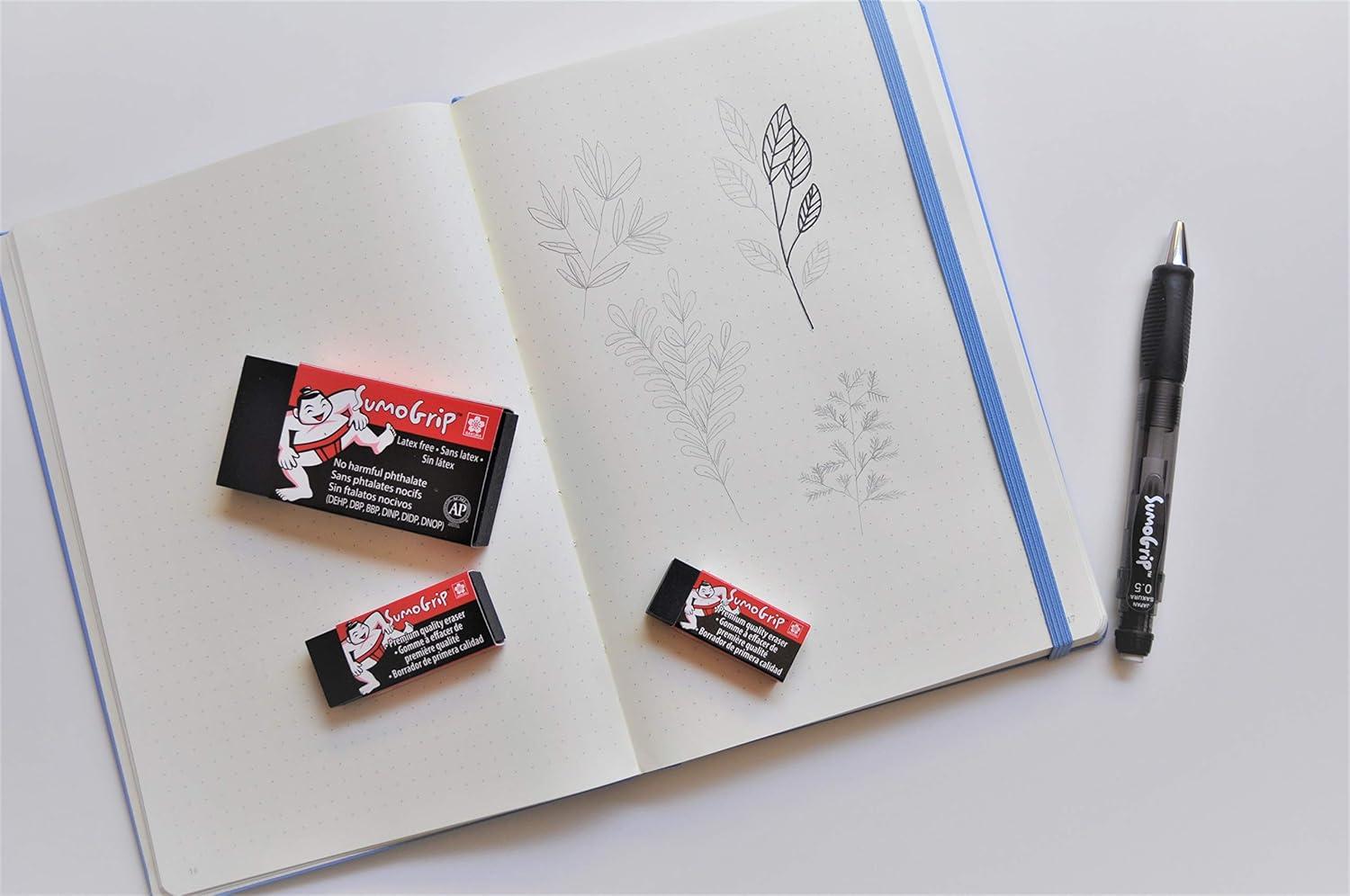 image:imageSAKURA 50258 Sumogrip Premium Block EraserSumoGrip Premium Block Eraser B300 1CT