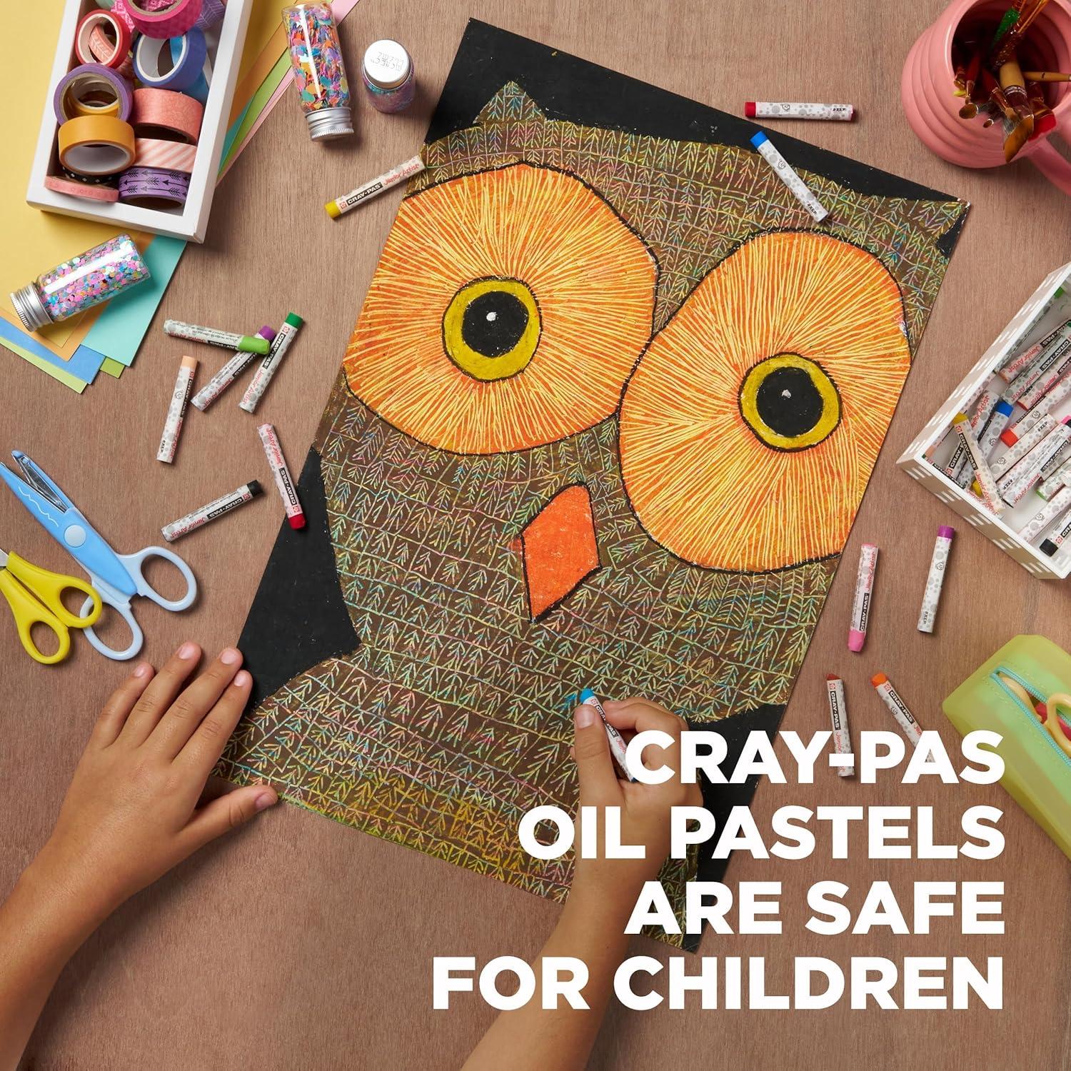image:imageSAKURA CrayPas Junior Artist Jumbo Oil Pastel Colorpack 288 Pc Colors may vary Count50 Count Pack of 1