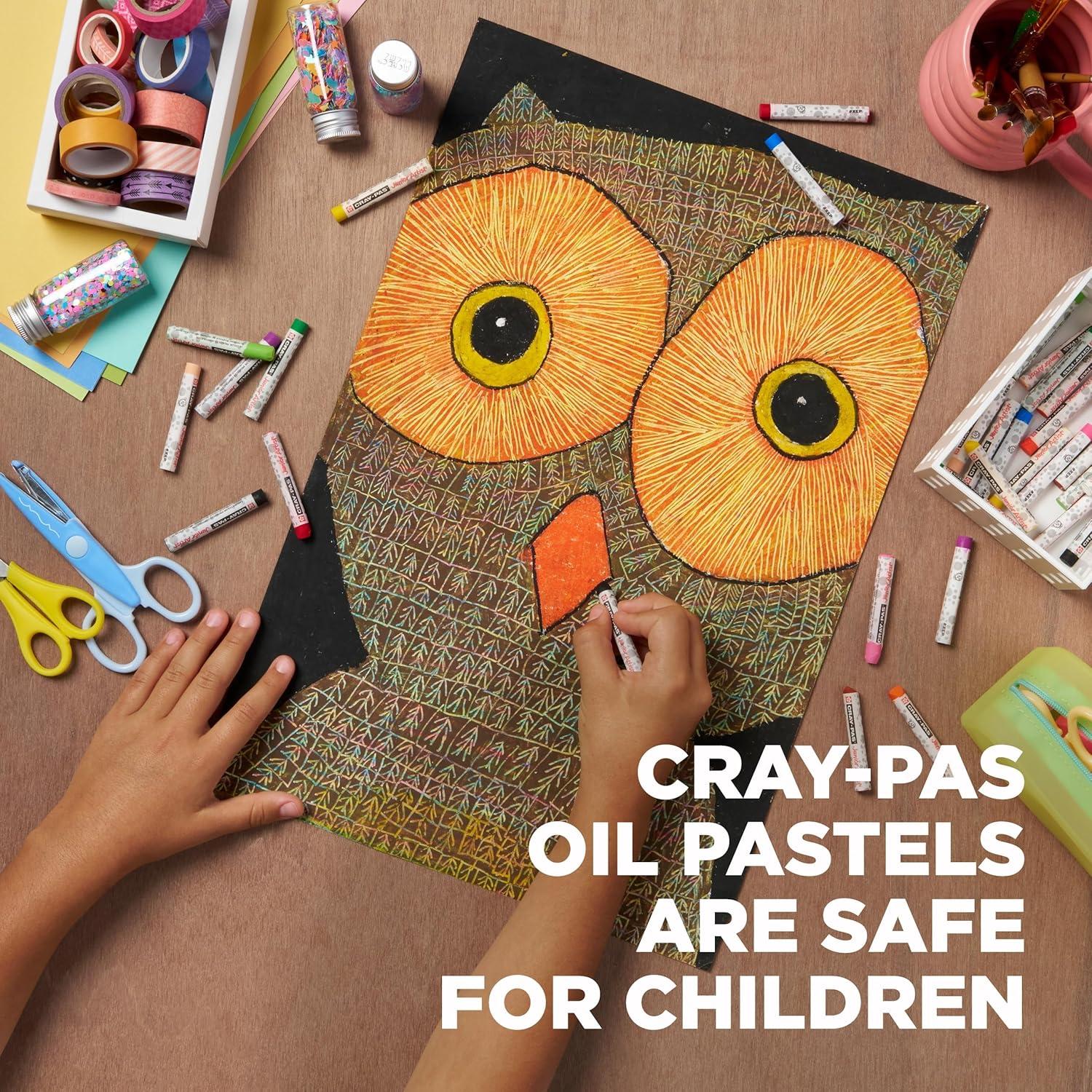 image:imageSAKURA CrayPas Junior Artist Jumbo Oil Pastel Colorpack 288 Pc Colors may vary CountColorpack 432 Pc