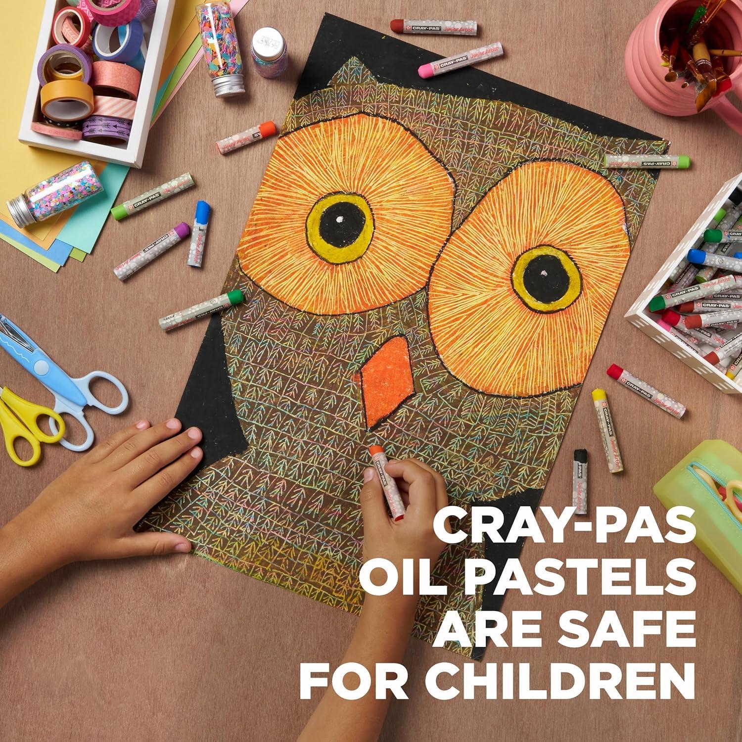 image:imageSAKURA CrayPas Junior Artist Jumbo Oil Pastel Colorpack 288 Pc Colors may vary CountJumbo Colorpack 288 Pc