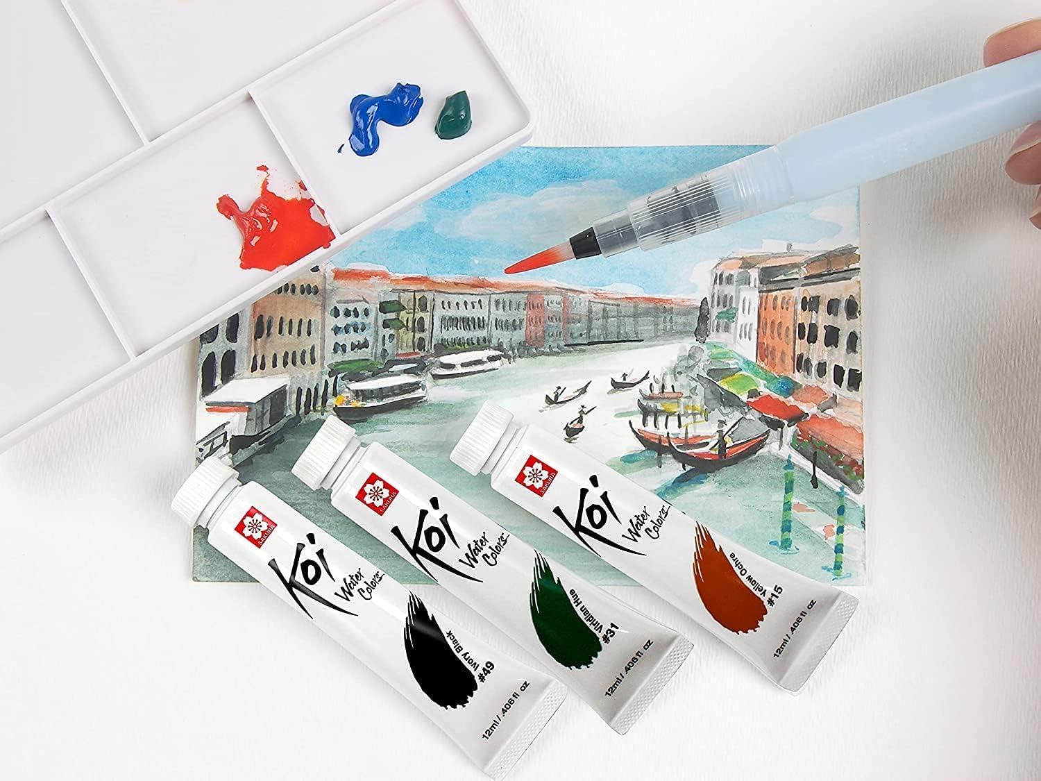 image:imageSAKURA Koi Water Color Paint 5ml Tubes 12 Colors XMW5L12SET12 Colors