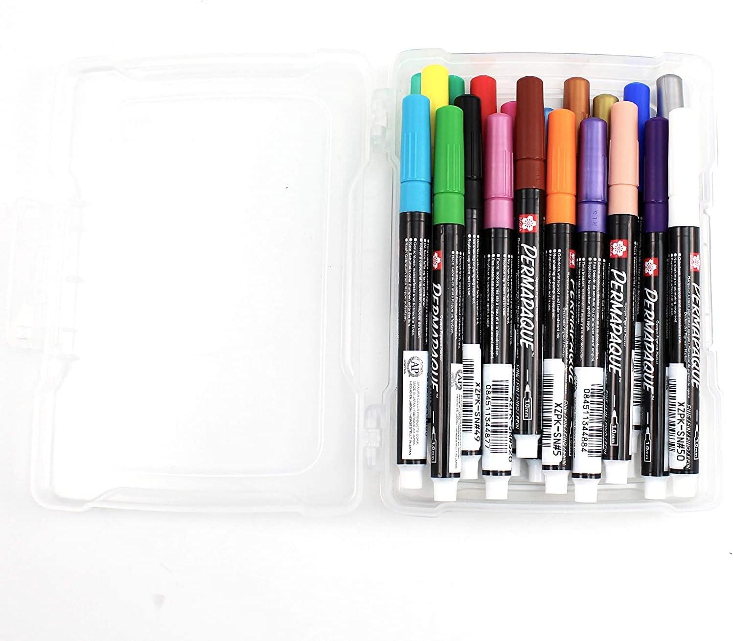image:imageSAKURA Permapaque Fine Point Markers Bright 7 PK 58319Assorted