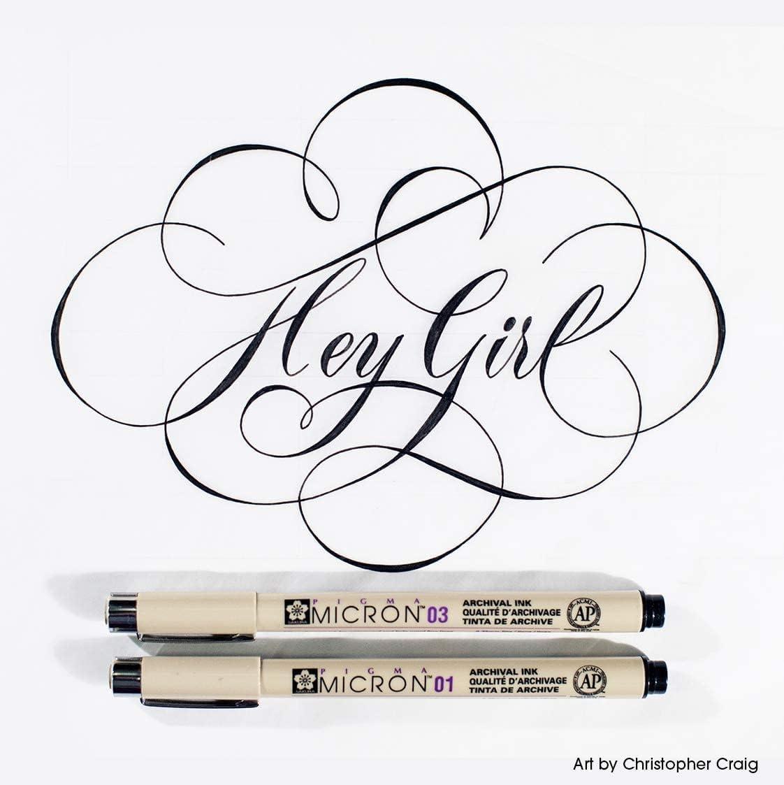 image:imageSAKURA Pigma Micron Black Ink Multitip Set 72 Pen CountBlack