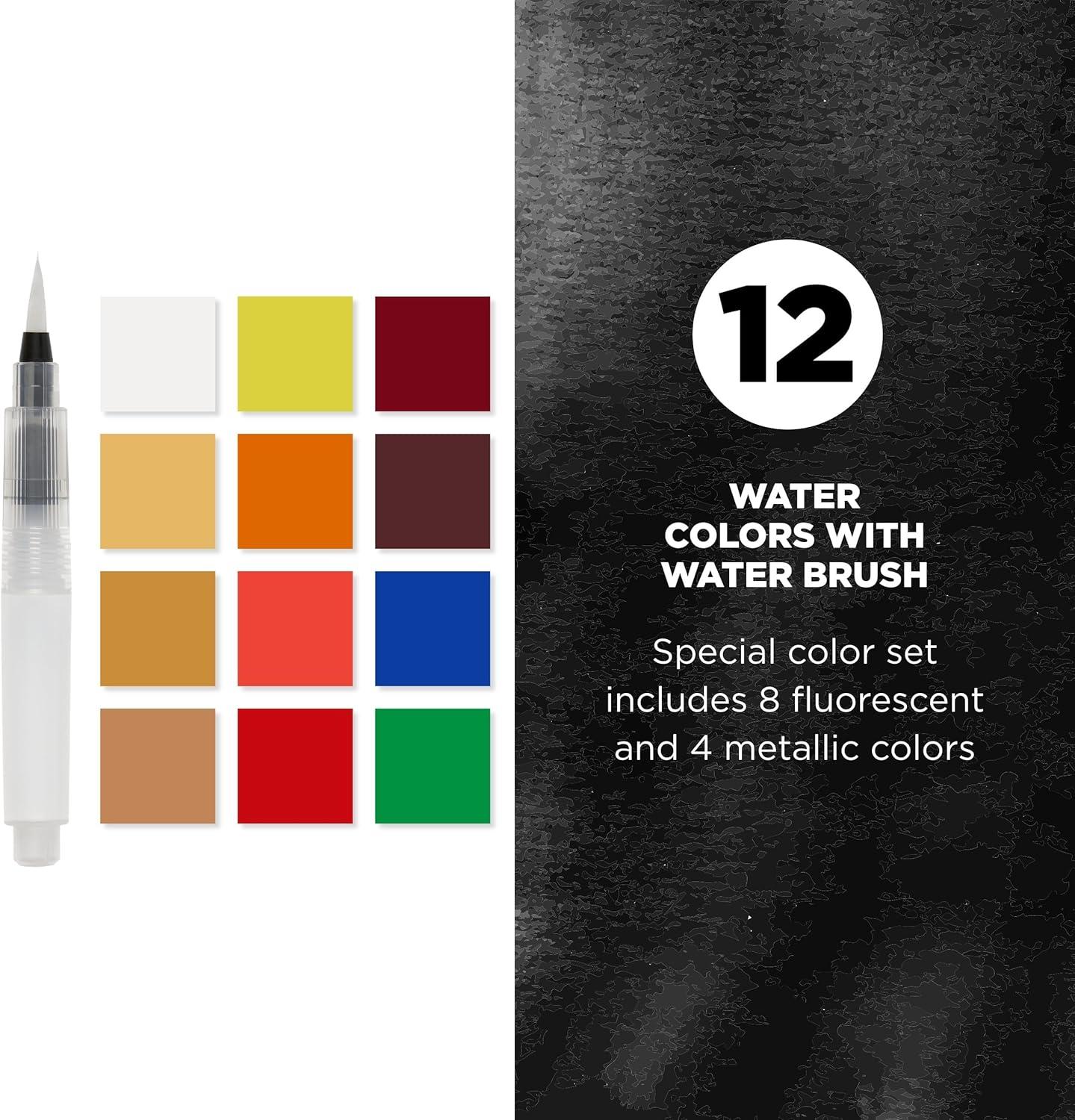 image:imageSAKURA Pocket Set Koi Watercolor Kit 12 Colors Count12 Colors