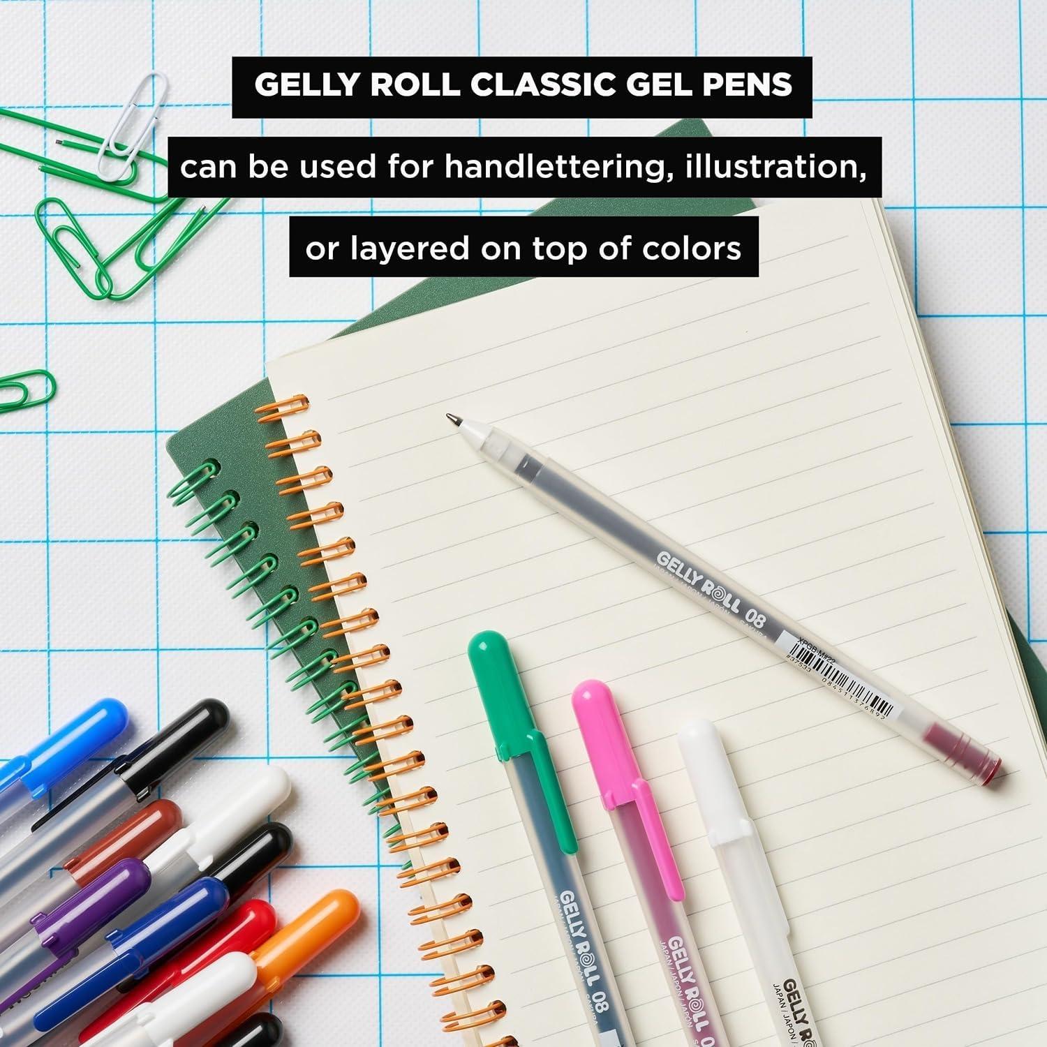 image:imageSakura 57458 Gelly Roll Classic 10 Bold Pt 6pk Pen White3 Count Pack of 1