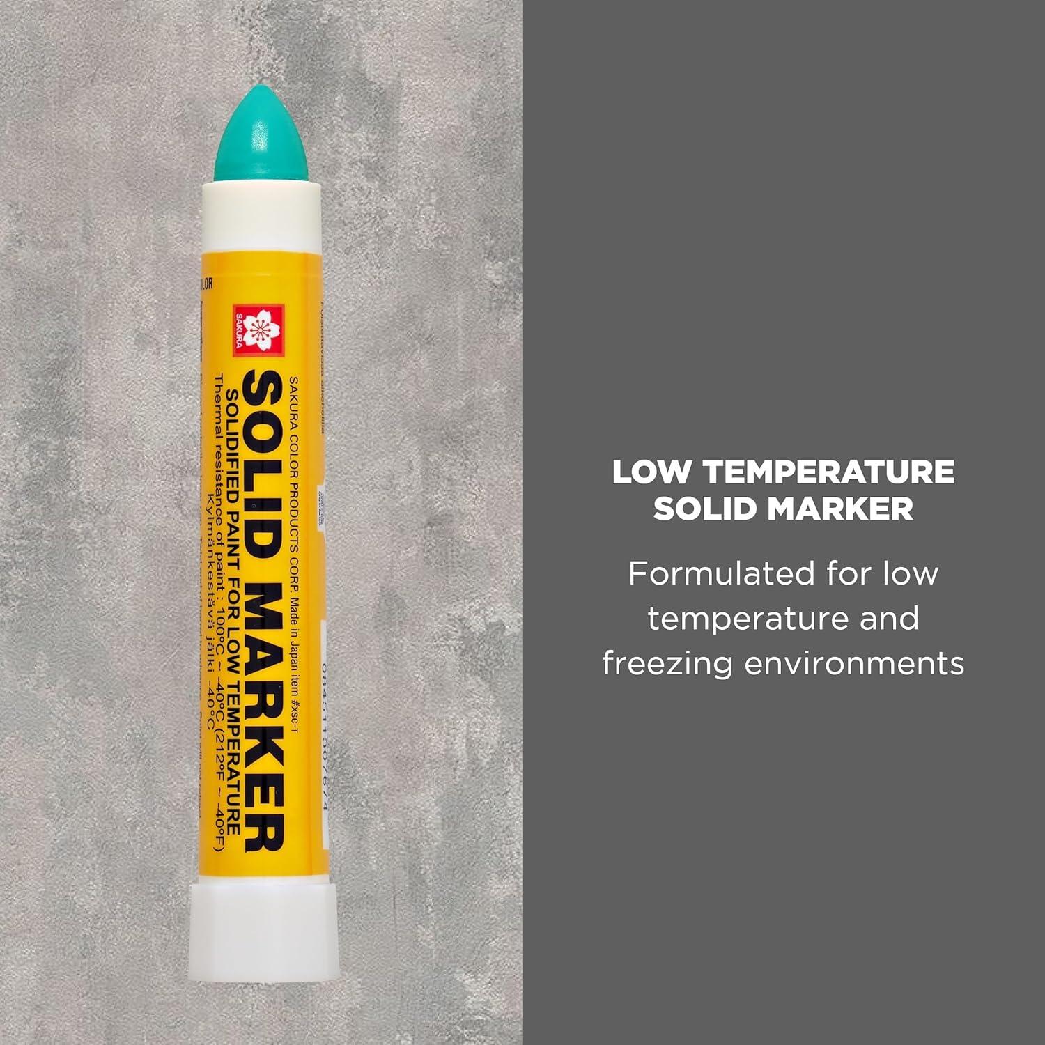 image:imageSakura Solid Paint Markers Permanent Marker Pens Window Wood amp Glass Marker Yellow Paint 3 PackGreen