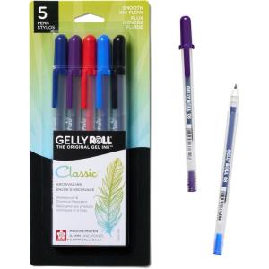 image:imageSAKURA Gelly Roll Classic Medium Pt Multicolor 10 PK 374605 Colors