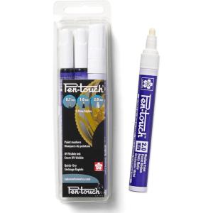 image:imageSAKURA Pentouch UV Paint Markers Asst Tips 3 PK 42000
