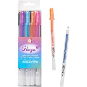image:imageSAKURA Souffle Pastel Color 3Dimensional Opaque Ink Pens 10 Pen Set 58350Glaze