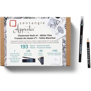 image:imageSAKURA Zentangle Tiles 35 Black1 Count Pack of 193