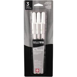 image:imageSakura 57458 Gelly Roll Classic 10 Bold Pt 6pk Pen White3 Count Pack of 1
