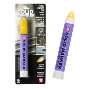 image:imageSakura Solid Paint Markers  Permanent Marker Pens  Window Wood amp Glass Marker  Fluorescent Orange Paint  1 PackYellow Paint